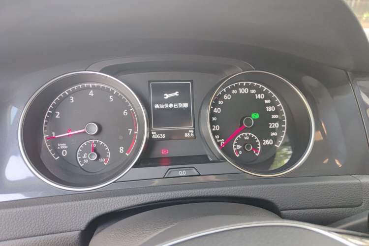 Used Volkswagen Golf 2019 280TSI DSG Comfort Version China VI Standard Instrument Cluster