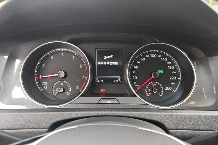 Used Volkswagen Golf 2019 1.6L Automatic Comfort Model China V Standard Instrument Cluster