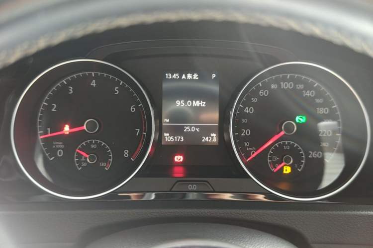Used Volkswagen Golf 2019 280TSI DSG R-Line Model China V Standard Instrument Cluster