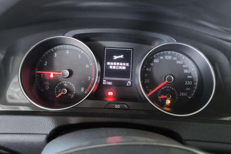 Used Volkswagen Golf 2019 280TSI DSG Comfort Version China VI Standard Instrument Cluster