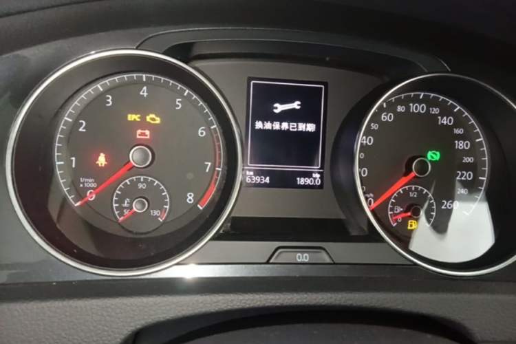 Used Volkswagen Golf 2019 200TSI DSG Comfort & Ambition Edition China VI Standard Instrument Cluster