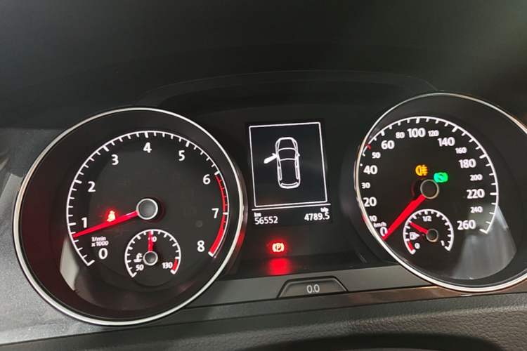 Used Volkswagen Golf 2019 280TSI DSG Comfort Version China VI Standard Instrument Cluster