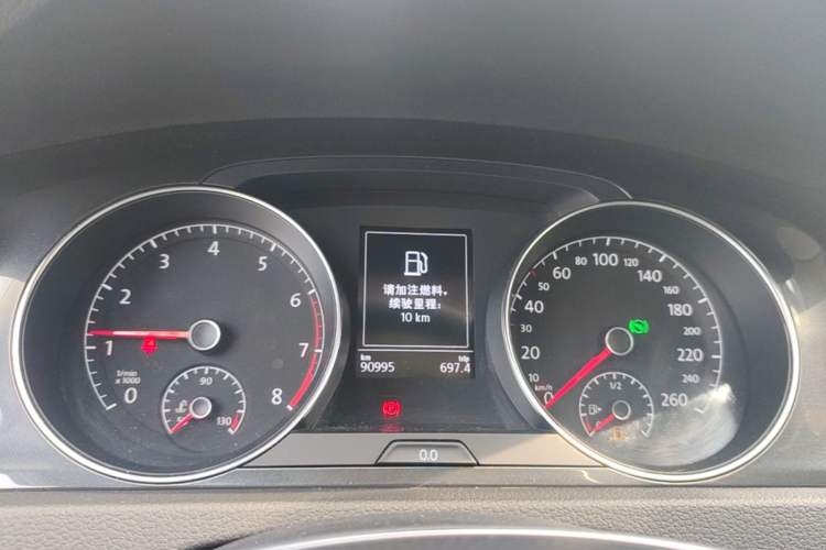 Used Volkswagen Golf 2019 280TSI DSG Comfort Version China VI Standard Instrument Cluster