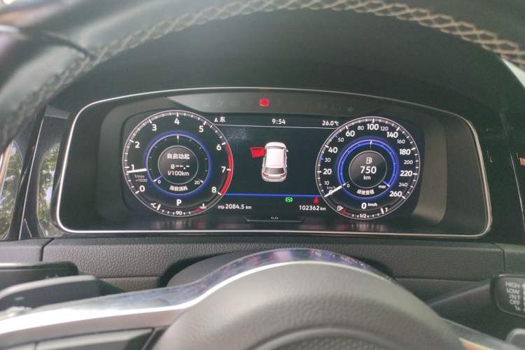 Used Volkswagen Golf 2019 280TSI DSG R-Line China VI Standard Instrument Cluster