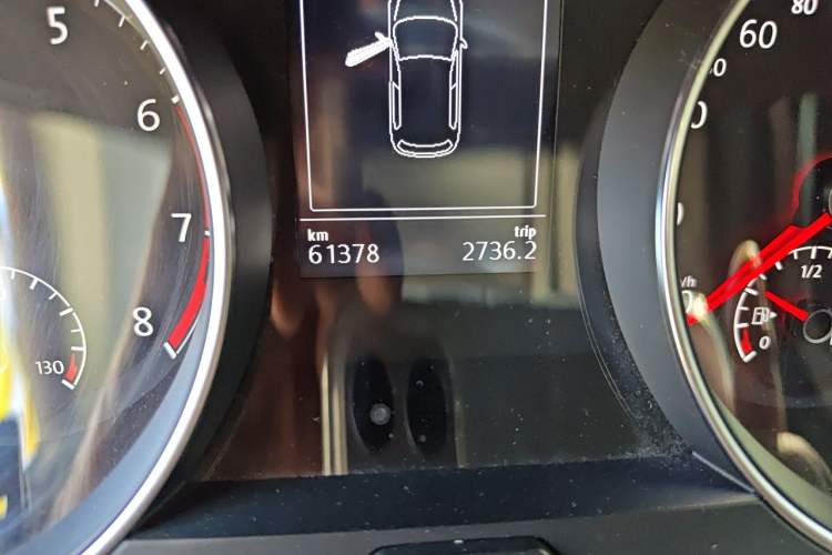 Used Volkswagen Golf 2019 280TSI DSG Comfort Version China V Standard Odometer Close Up