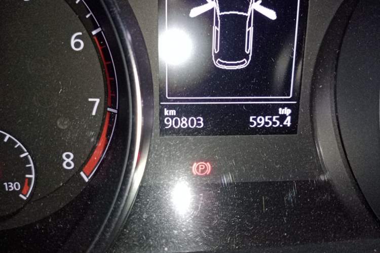 Used Volkswagen Golf 2019 280TSI DSG Comfort Version China V Standard Odometer Close Up