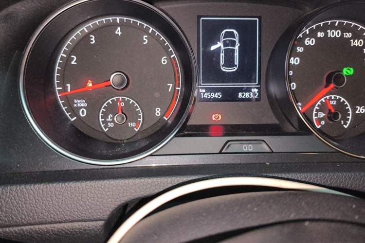 Used Volkswagen Golf 2019 280TSI DSG Luxury Version China V Standard Odometer Close Up