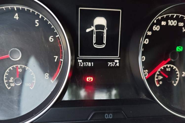 Used Volkswagen Golf 2019 280TSI DSG Luxury Version China V Standard Odometer Close Up