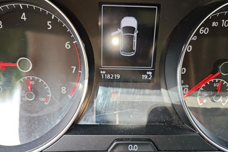 Used Volkswagen Golf 2019 280TSI DSG Comfort Version China V Standard Odometer Close Up