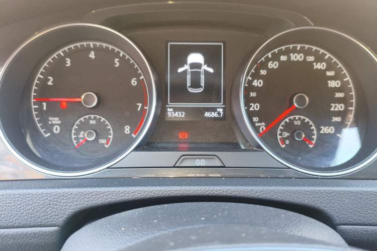 Used Volkswagen Golf 2019 280TSI DSG Luxury Version China V Standard Odometer Close Up