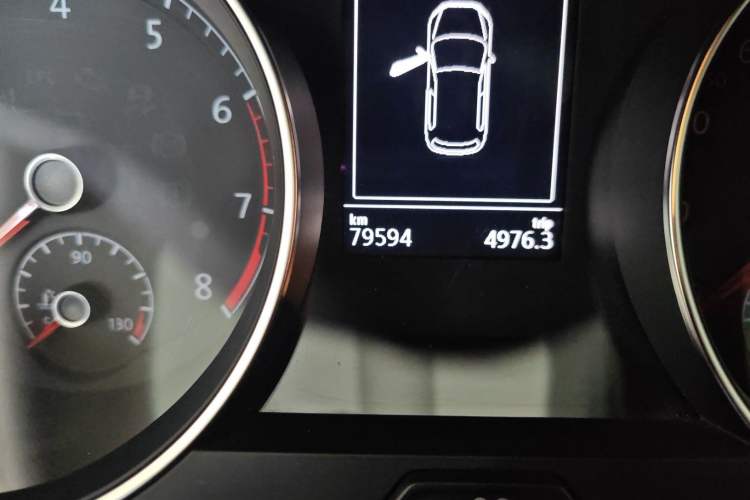Used Volkswagen Golf 2019 280TSI DSG Comfort Version China V Standard Odometer Close Up