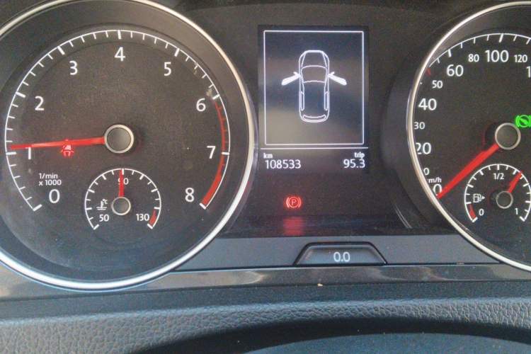 Used Volkswagen Golf 2019 280TSI DSG Comfort Version China V Standard Odometer Close Up
