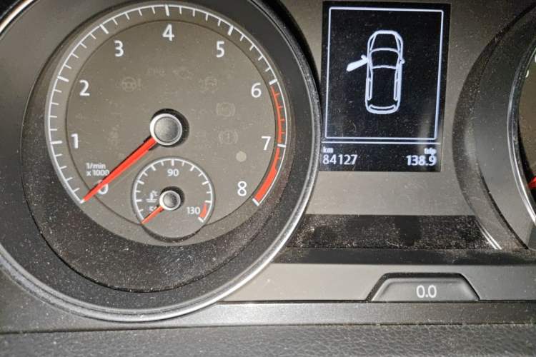 Used Volkswagen Golf 2019 280TSI DSG Comfort Version China V Standard Odometer Close Up