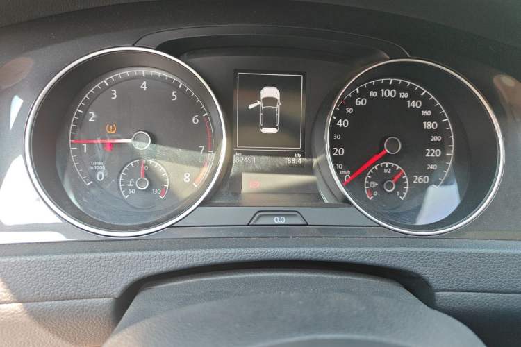 Used Volkswagen Golf 2019 280TSI DSG Luxury Version China V Standard Odometer Close Up
