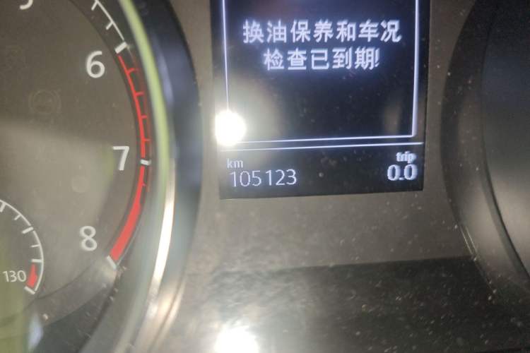 Used Volkswagen Golf 2019 200TSI DSG Comfort & Ambition Edition China VI Standard Odometer Close Up