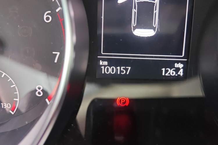 Used Volkswagen Golf 2019 280TSI DSG Luxury Version China V Standard Odometer Close Up