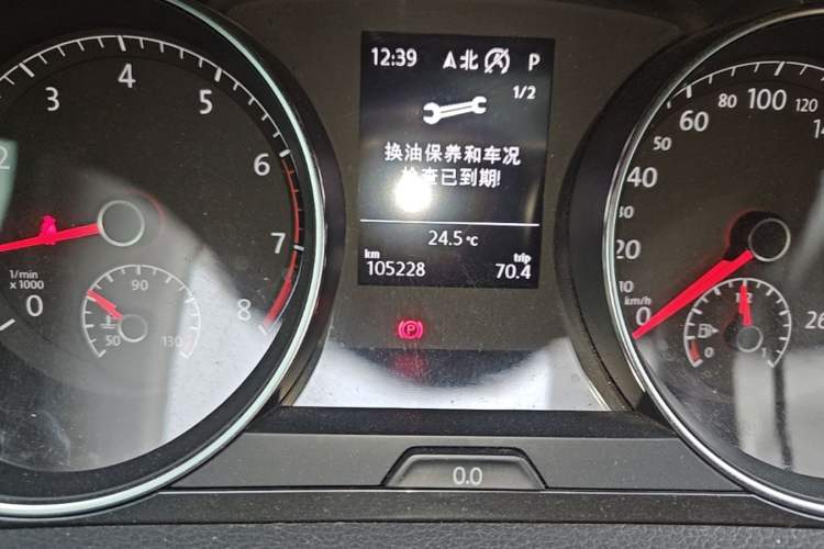Used Volkswagen Golf 2019 280TSI DSG Comfort Version China V Standard Odometer Close Up