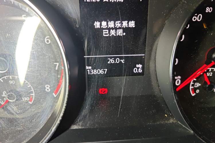 Used Volkswagen Golf 2019 280TSI DSG Comfort Version China V Standard Odometer Close Up