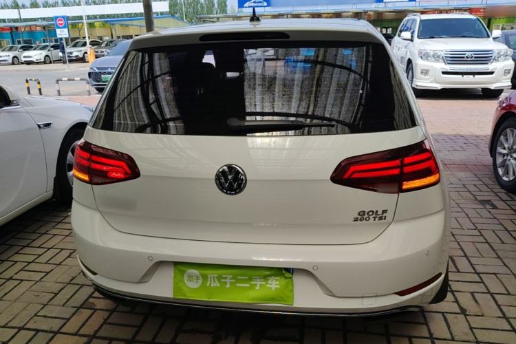 Used Volkswagen Golf 2019 280TSI DSG Comfort Version China VI Standard Rear