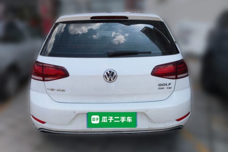 Used Volkswagen Golf 2019 280TSI DSG Comfort Version China VI Standard Rear