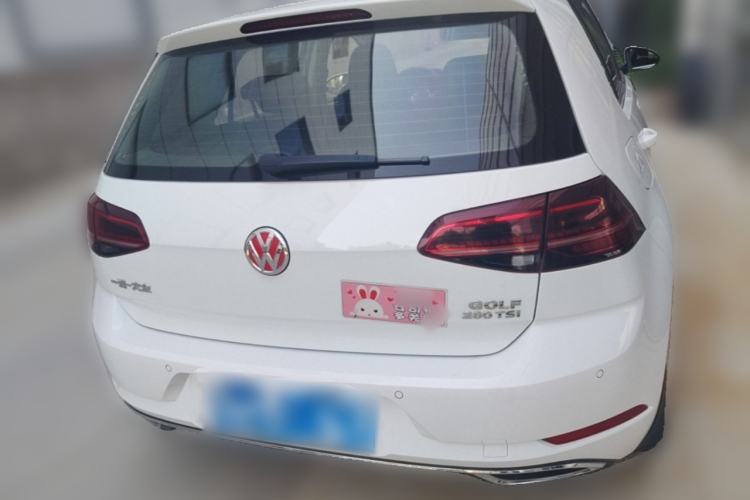 Used Volkswagen Golf 2019 280TSI DSG Luxury Version China VI Standard Rear