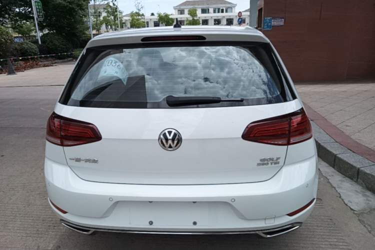 Used Volkswagen Golf 2019 280TSI DSG Comfort Version China VI Standard Rear
