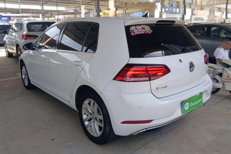 Used Volkswagen Golf 2019 280TSI DSG Comfort Version China V Standard Rear Left 45 Deg