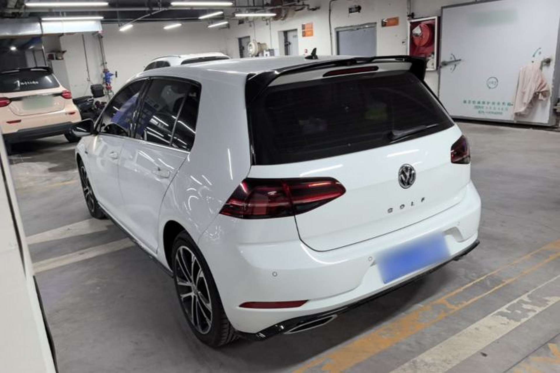 Used Volkswagen Golf 2019 280TSI DSG R-Line Model China V Standard Rear Left 45 Deg