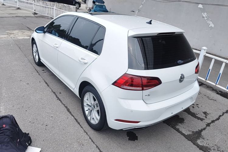 Used Volkswagen Golf 2019 280TSI DSG Comfort Version China V Standard Rear Left 45 Deg