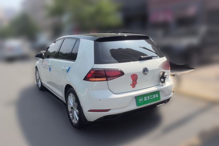 Used Volkswagen Golf 2019 280TSI DSG Comfort Version China VI Standard Rear Left 45 Deg