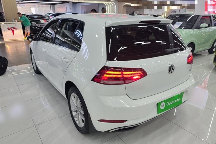Used Volkswagen Golf 2019 1.6L Automatic Comfort Model China V Standard Rear Left 45 Deg