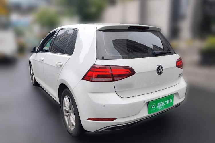 Used Volkswagen Golf 2019 280TSI DSG Comfort Version China VI Standard Rear Left 45 Deg