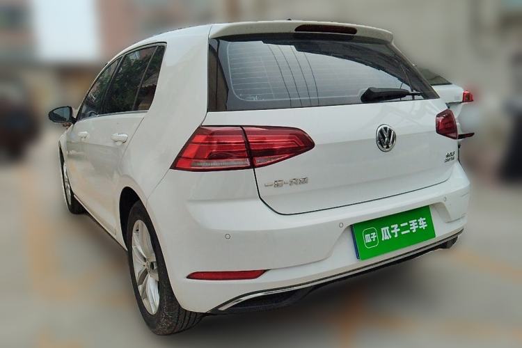 Used Volkswagen Golf 2019 280TSI DSG Comfort Version China VI Standard Rear Left 45 Deg
