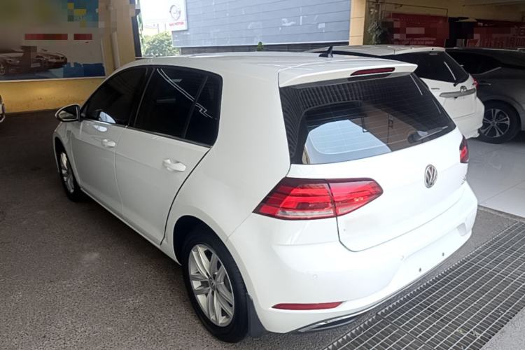 Used Volkswagen Golf 2019 280TSI DSG Comfort Version China VI Standard Rear Left 45 Deg