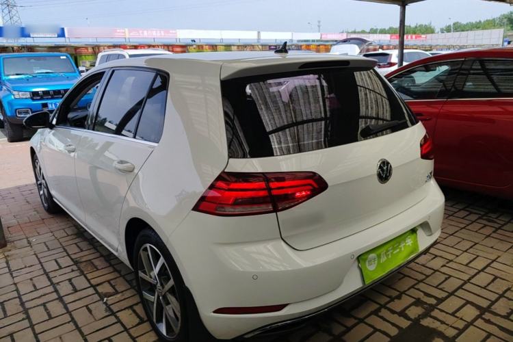 Used Volkswagen Golf 2019 280TSI DSG Comfort Version China VI Standard Rear Left 45 Deg