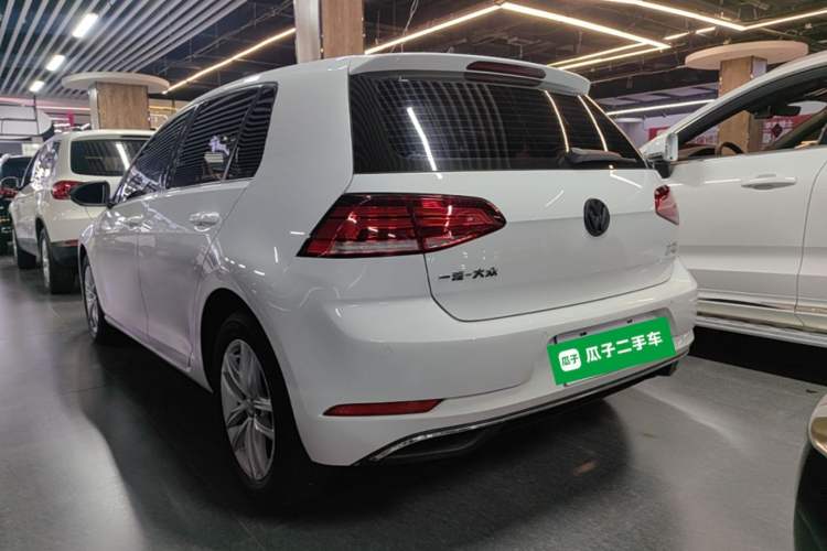 Used Volkswagen Golf 2019 280TSI DSG Comfort Version China V Standard Rear Left 45 Deg