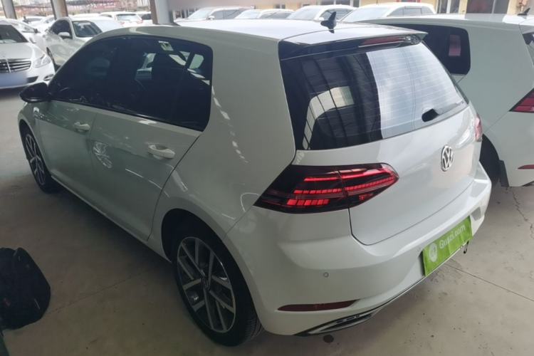 Used Volkswagen Golf 2019 280TSI DSG Luxury Version China VI Standard Rear Left 45 Deg
