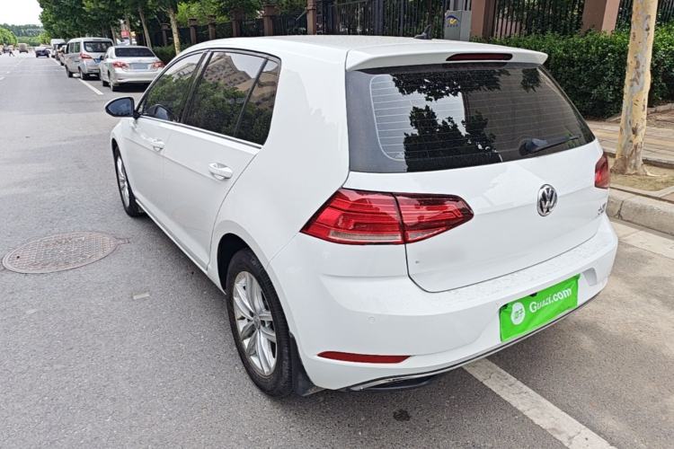 Used Volkswagen Golf 2019 280TSI DSG Comfort Version China V Standard Rear Left 45 Deg