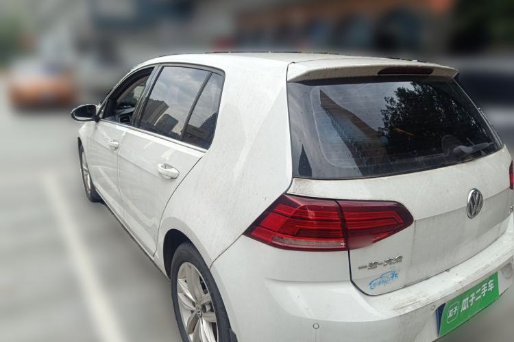 Used Volkswagen Golf 2019 280TSI DSG Comfort Version China VI Standard Rear Left 45 Deg
