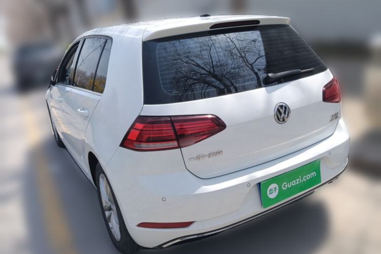 Used Volkswagen Golf 2019 280TSI DSG Comfort Version China VI Standard Rear Left 45 Deg