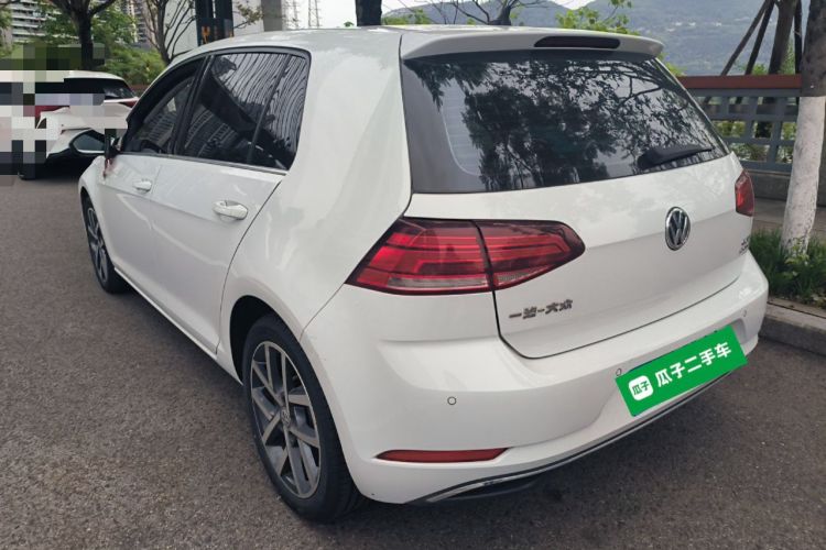 Used Volkswagen Golf 2019 280TSI DSG Comfort Version China VI Standard Rear Left 45 Deg