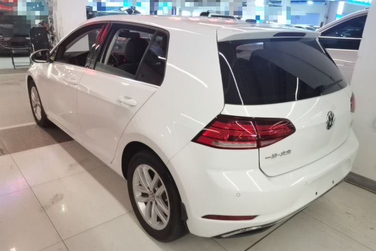 Used Volkswagen Golf 2019 280TSI DSG Comfort Version China VI Standard Rear Left 45 Deg
