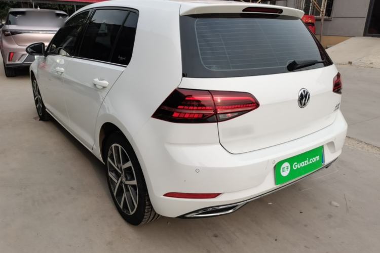 Used Volkswagen Golf 2019 280TSI DSG Luxury Version China VI Standard Rear Left 45 Deg
