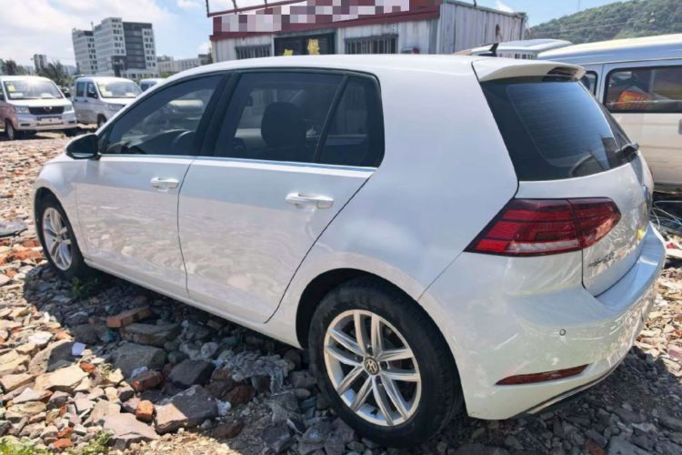 Used Volkswagen Golf 2019 280TSI DSG Comfort Version China VI Standard Rear Left 45 Deg