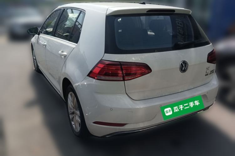 Used Volkswagen Golf 2019 280TSI DSG Comfort Version China V Standard Rear Left 45 Deg