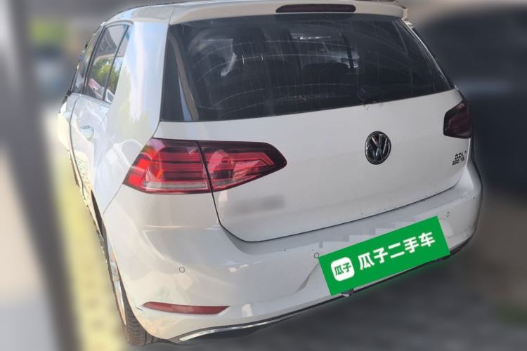 Used Volkswagen Golf 2019 280TSI DSG Comfort Version China V Standard Rear Left 45 Deg
