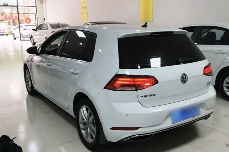 Used Volkswagen Golf 2019 280TSI DSG Comfort Version China V Standard Rear Left 45 Deg