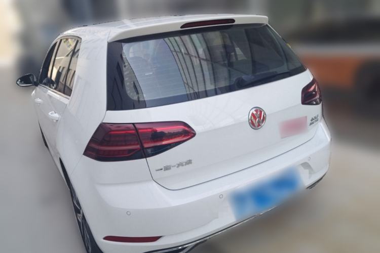Used Volkswagen Golf 2019 280TSI DSG Luxury Version China VI Standard Rear Left 45 Deg