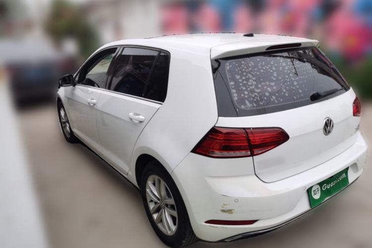 Used Volkswagen Golf 2019 280TSI DSG Comfort Version China VI Standard Rear Left 45 Deg