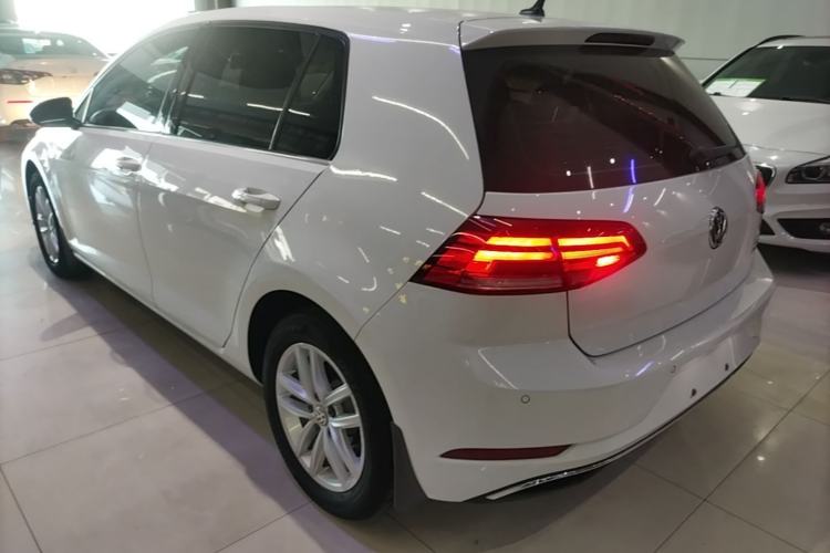Used Volkswagen Golf 2019 280TSI DSG Comfort Version China VI Standard Rear Left 45 Deg